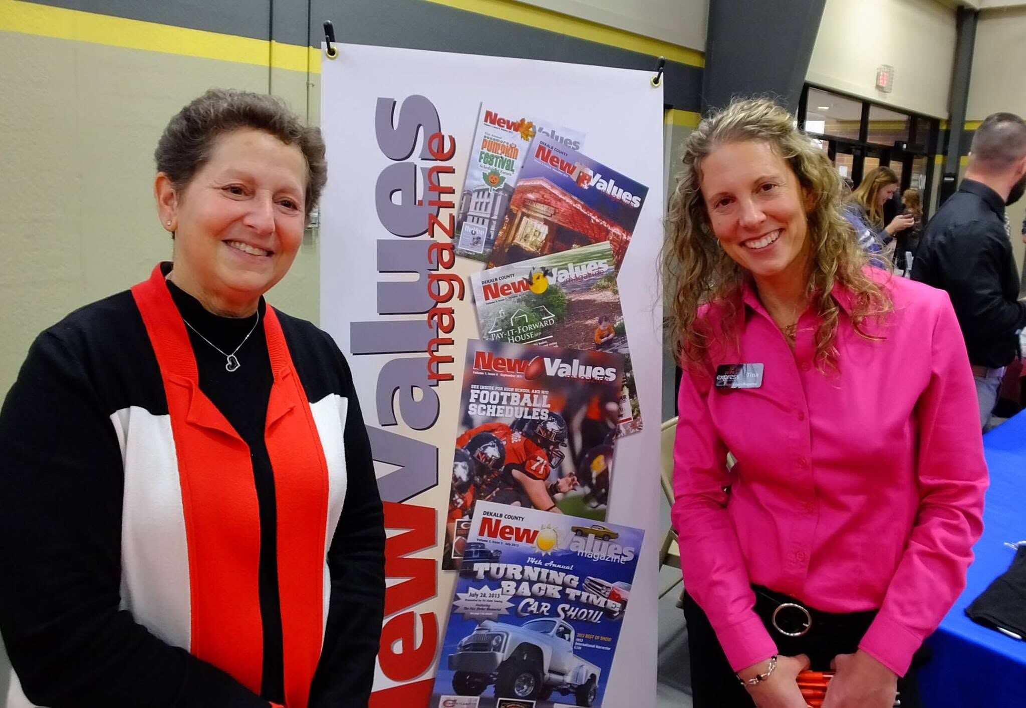 Le Print Express team with New Values Magazine