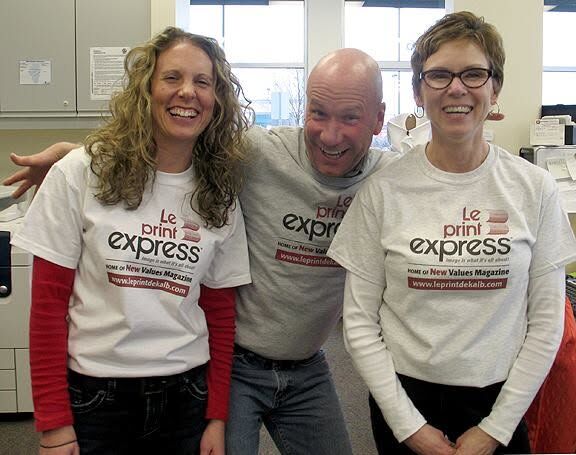 Le Print Express staff